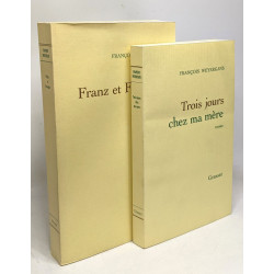Franz et François + Trois jours chez ma mère --- 2 livres