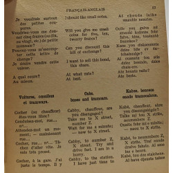 Guide de conversation Français - Anglais avec la prononciation figurée