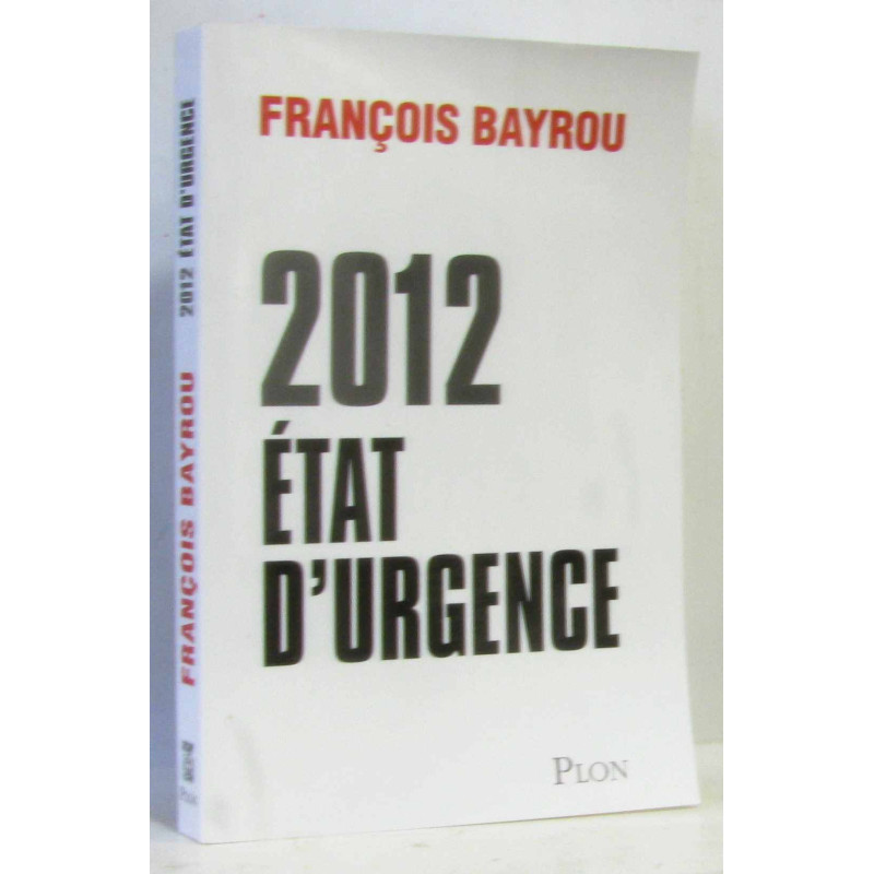 2012 État d'urgence