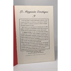 LE MAGASIN EROTIQUE NØ9 L'INCESTE