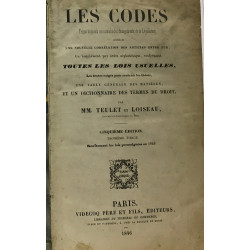 Les codes tenus toujours au courant des changements de la...