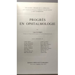 Progrès en ophtalmologie / coll. progrès de la médecine
