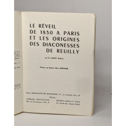 Le reveil de 1830 à Paris et les origines des diaconesses de Reuilly