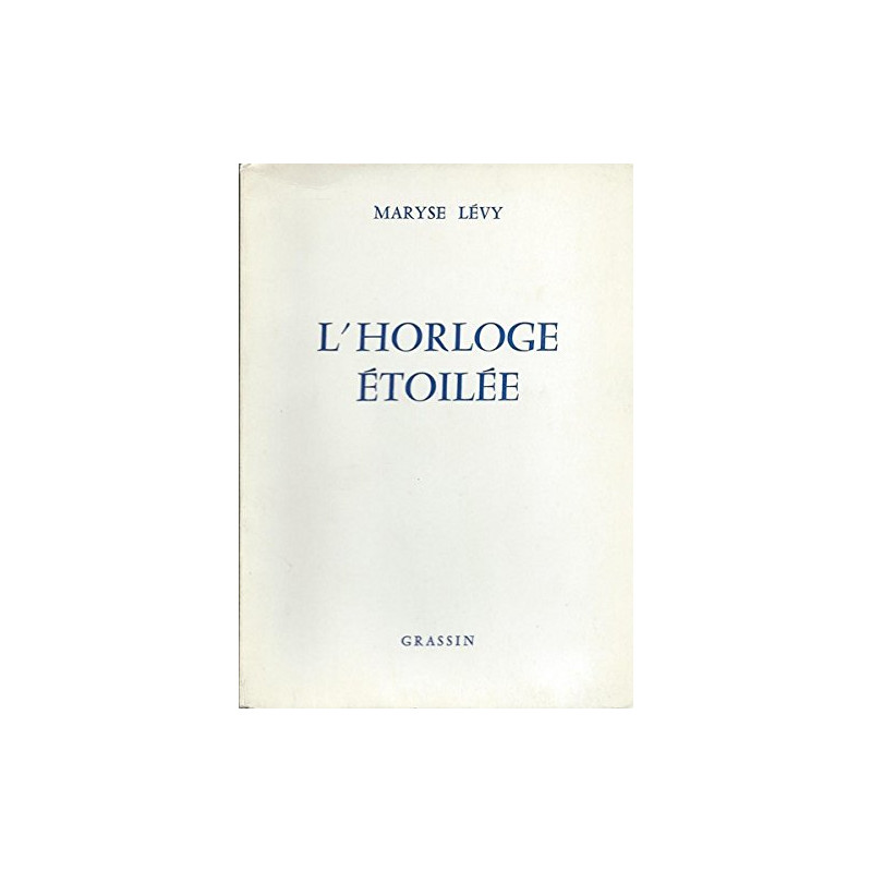 L'horloge etoilee