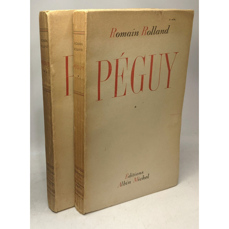 Peguy - TOME PREMIER ET SECOND
