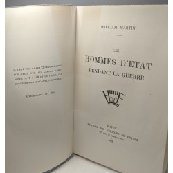 Les Hommes d'état pendant la guerre