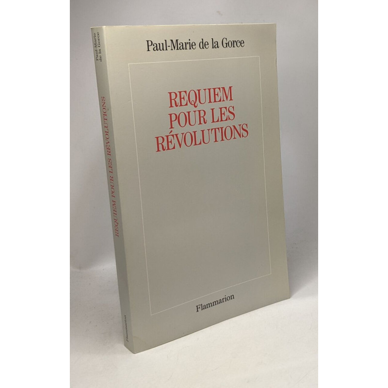 Requiem pour les révolutions