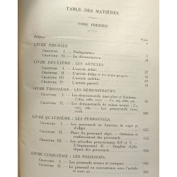 Syntaxe du français moderne ses fondements historiques et...