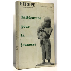 Europe - Littérature pour la jeunesse. - N°465-466 de janvier...