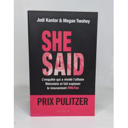 She said: L'enquête qui à révélé l'affaire Weinstein et fait...