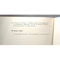 Géopolitique africaine - Tchad: la fin des mythes - Avril 1987