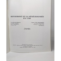 Hennebont et la sénéchaussée en 1789
