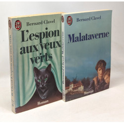 L'espion aux yeux verts + Malataverne --- 2 livres