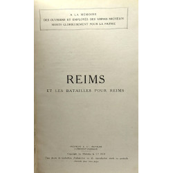 Reims et les batailles pour Reims - un guide un panorama une...