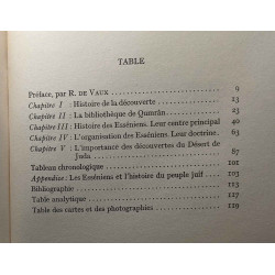 Dix ans de découvertes dans le désert de Juda - préface de R. de Vaux