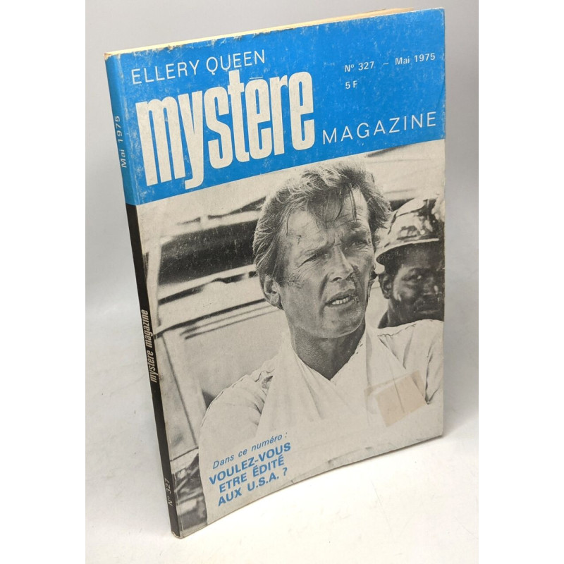 Ellery Queen - Mystère magazine n°327 - Mai 1975