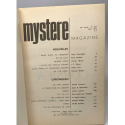 Ellery Queen - Mystère magazine n°327 - Mai 1975