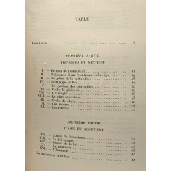 Une route de liberté - le scoutisme
