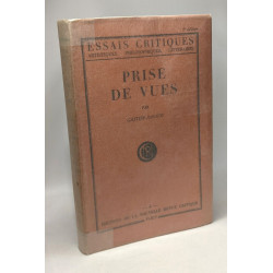 Prise de vues - les moeurs d'après le théâtre