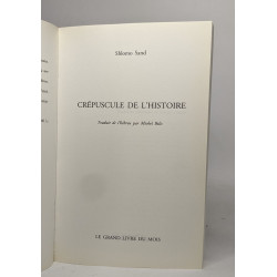 Crépuscule de l'histoire