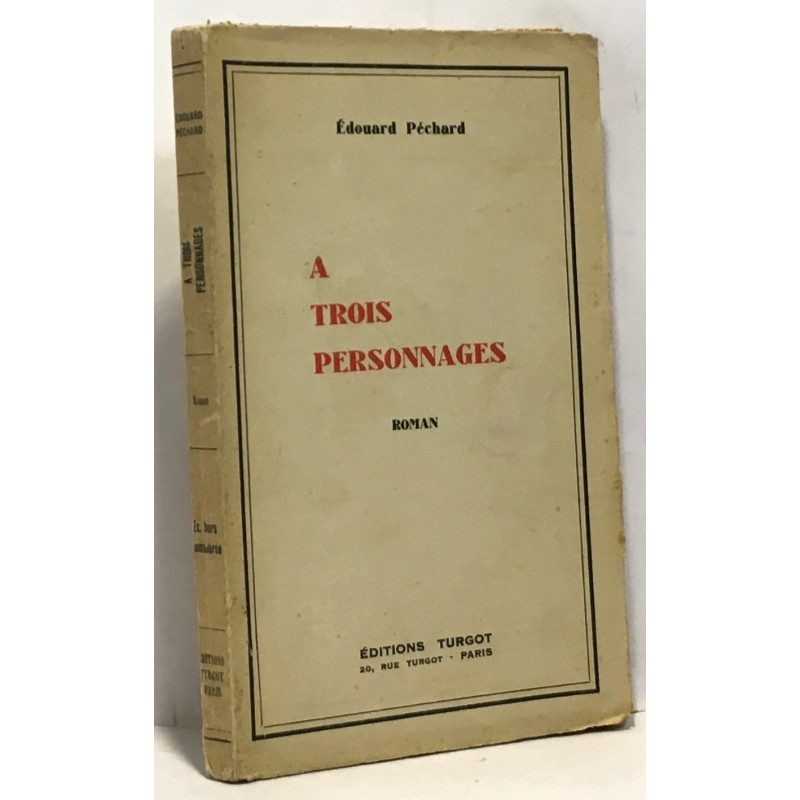 À trois personnages