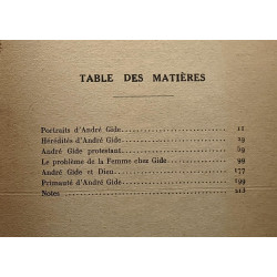 André Gide - l'amour et la divinité - essai