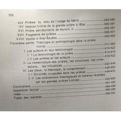 Hymnes et prières hittites / Homo religiosus 4