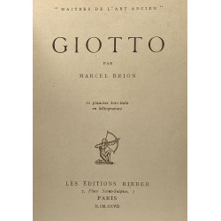 Giotto - maîtres de l'art ancien