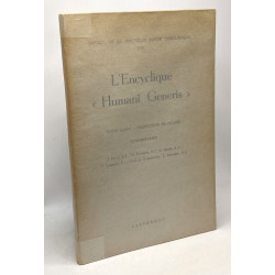 L'Encyclique "Humani Generis" --- cahiers de la nouvele revue...