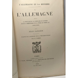 L'Allemagne depuis la proclamation du formulaire de concorde...