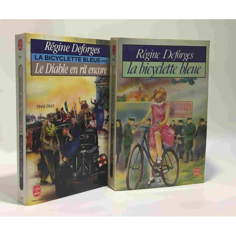 La Bicyclette Bleue + Le diable en rit encore --- tomes un et...