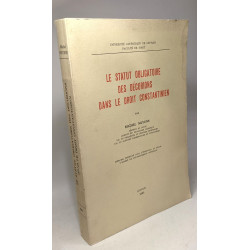 Le statut obligatoire des décurions dans le droit constantinien /...