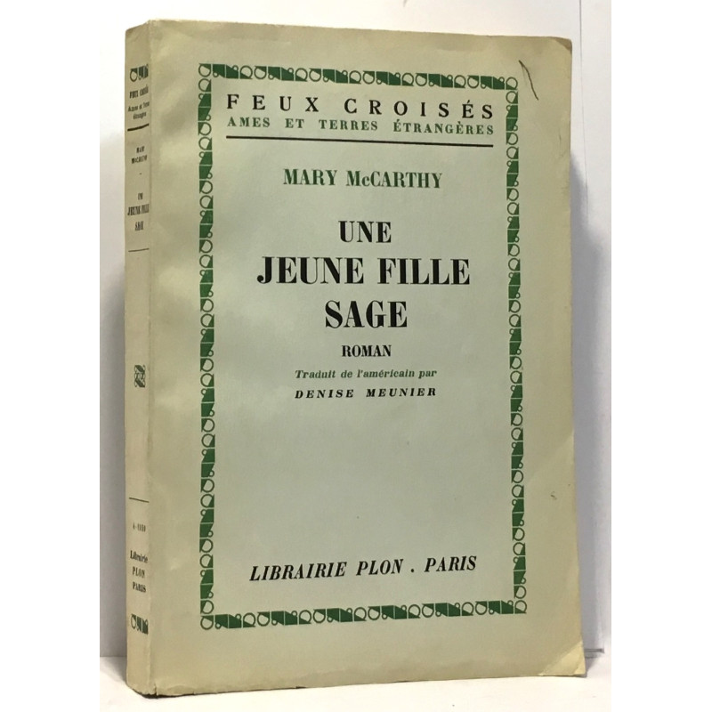 Une jeune fille sage - traduit par Meunier