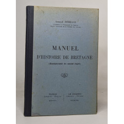 MANUEL D'HISTOIRE DE BRETAGNE (Enseignement du second degré)