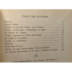 Fauves à six pattes - préface de Mr Roger Heim