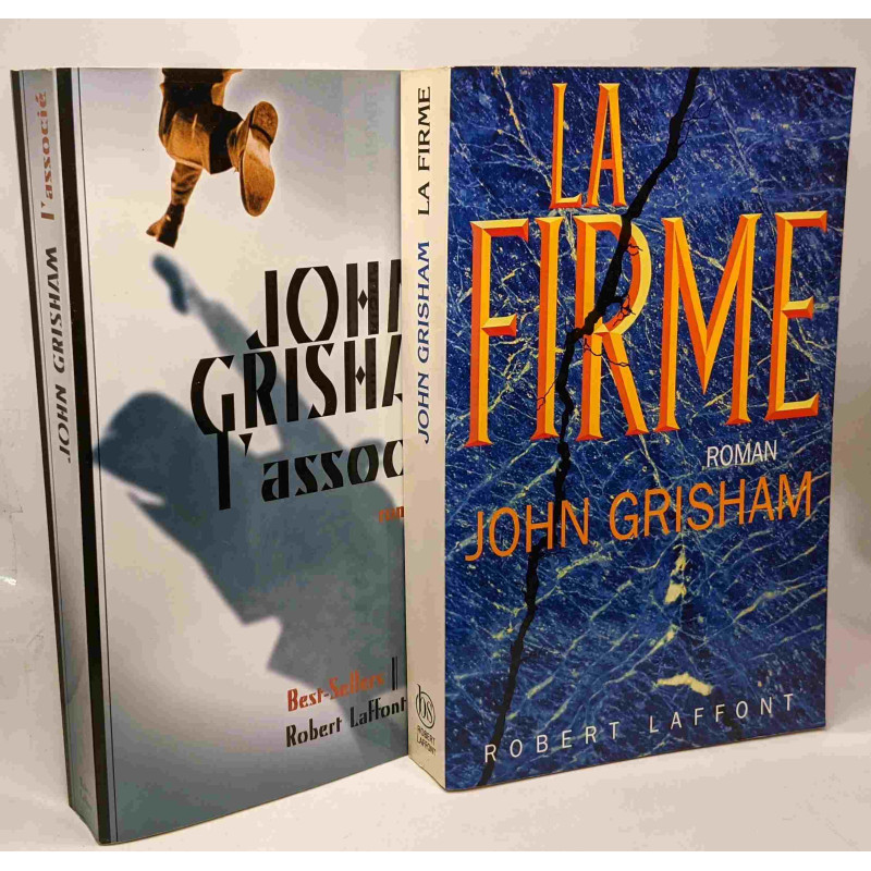 L'Associé + La firme --- 2 livres