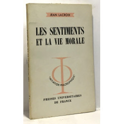 Les sentiments et la vie morale