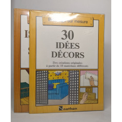 Lot de 2 ouvrages issus de la collection "bricolage sur mesure":...