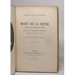 La mort de la reine ( les suites de l'affaire du collier ) d'après...