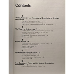 Theories of Organizational Structure and Process