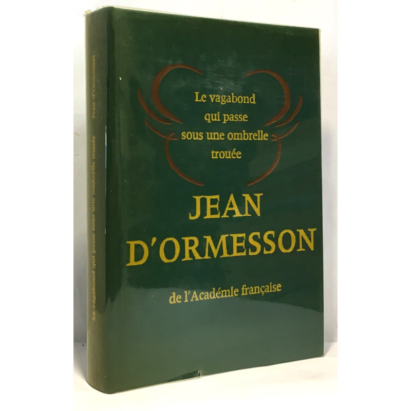 Le vagabond qui passe sous une ombrelle trouée