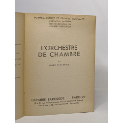 L'orchestre de chambre