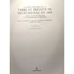 La carte d'Arenberg de la Terre et prévôté de Neufchâteau en 1609...