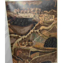 La carte d'Arenberg de la Terre et prévôté de Neufchâteau en 1609...