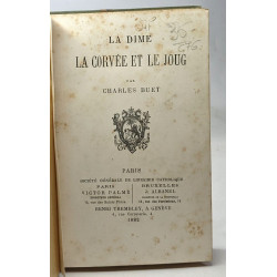 La dime la corvée et le joug