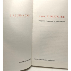 L'Allemagne dans l'Histoire