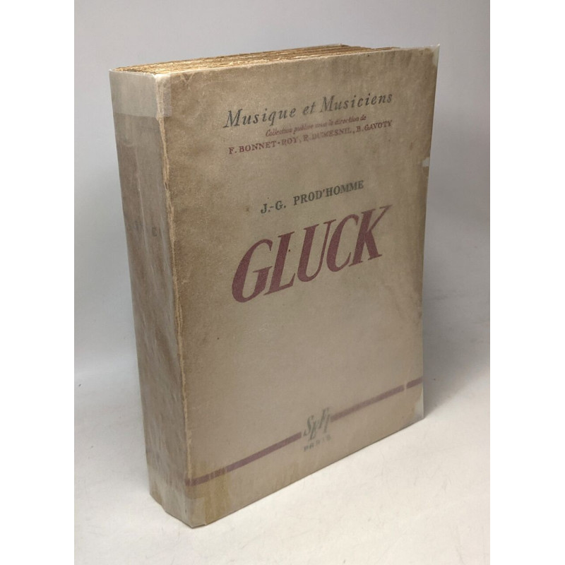 Gluck --- Musique et Musiciens