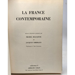 La France contemporaine - textes et documents