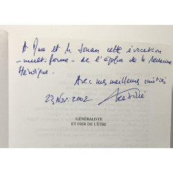 Généraliste et fier de l'être