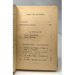 Petit guide de terre sainte - 4e édition revue et corrigée